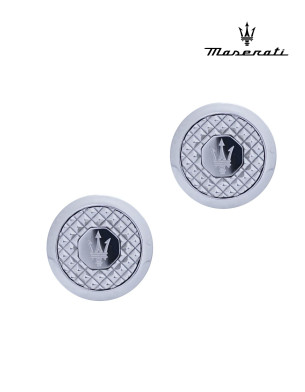 MASERATI J CUFFLINKS SS+TEXTURE
